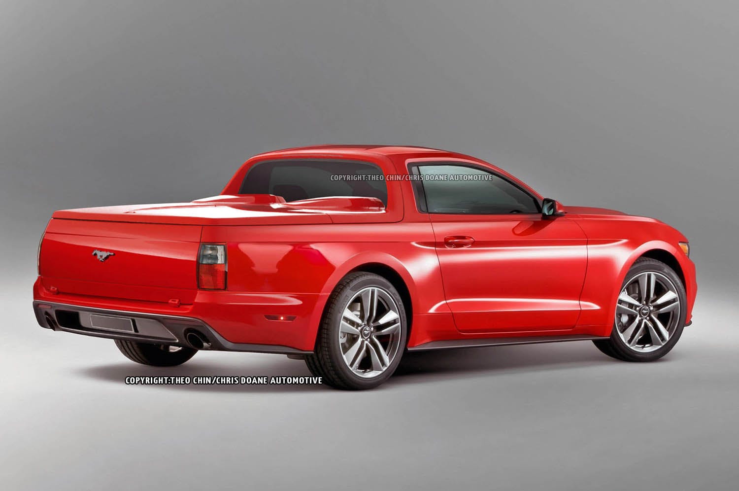 2016 Mustang Pickup Concept Uncovered Hard Working Trucks