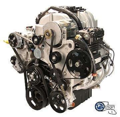 Powertrain Integration PIthon 8.0L Cutaway