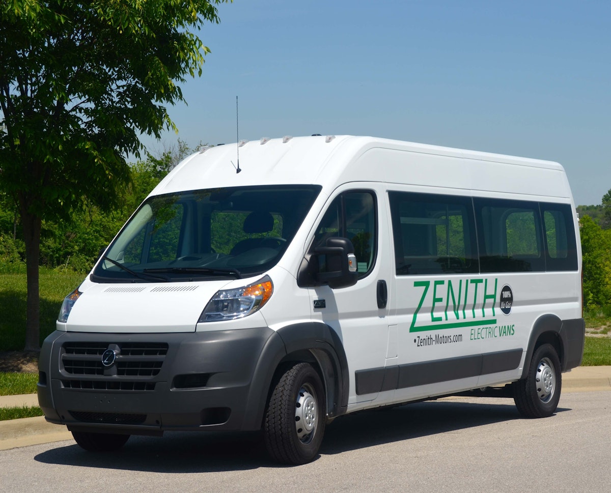 Zenith electric van deals