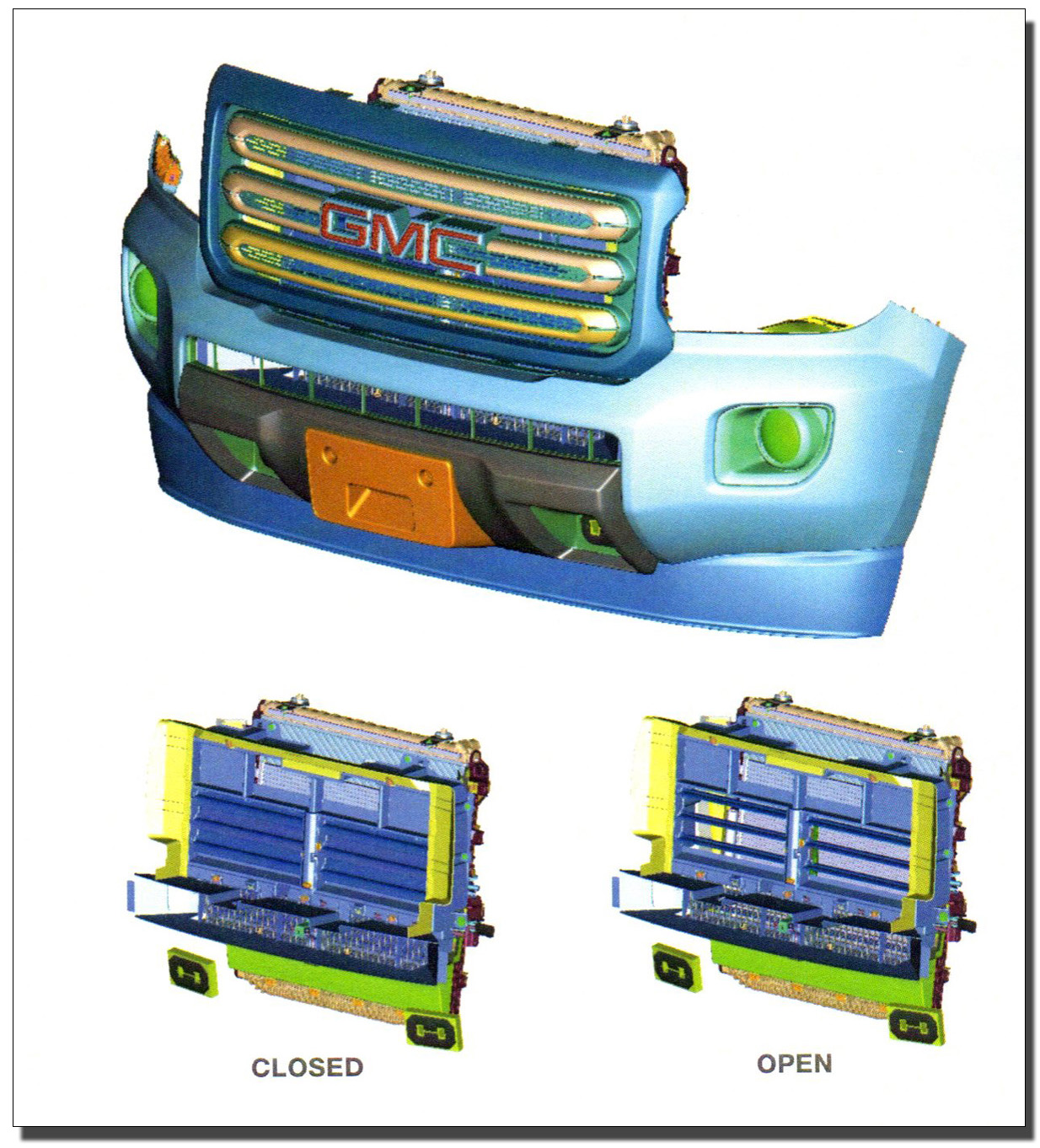 Active Grille Shutters Improve New Pickups’ MPG Hard Working Trucks