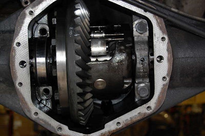 G80 axle gear houwing