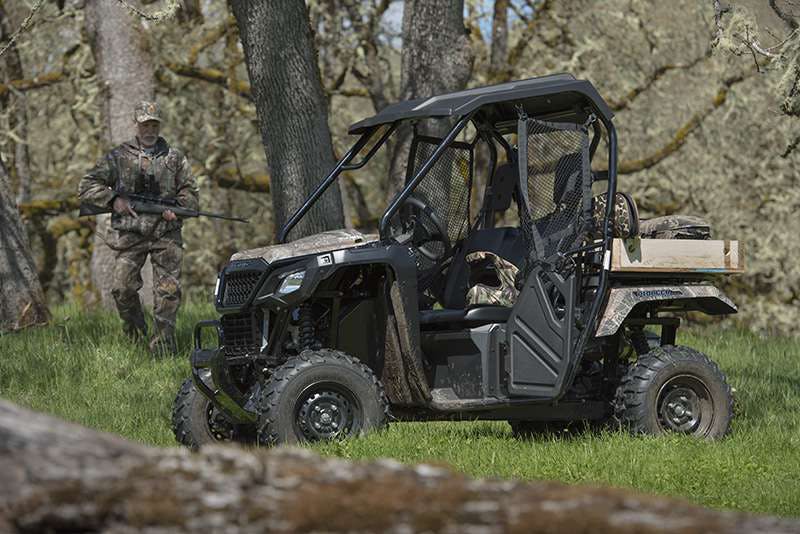 Carhartt’s camo outerwear makes the outdoorsman comfortable in the field, whether walking the woods or driving a four-wheeler to get there.