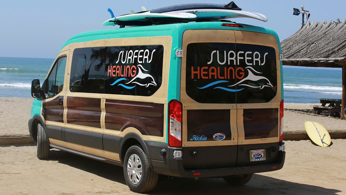 Pimped out sales ford transit