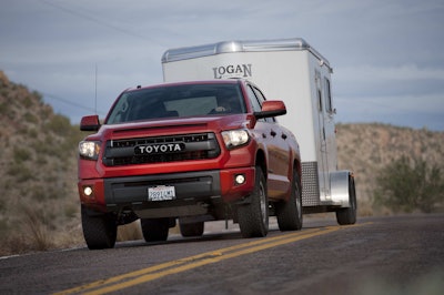 Right truck. Wrong place. Toyota’s Tundra TRD Pro model, setup for off-road adventure, was simply no match competing against 1/2-ton 4×4 crew cabs tuned for towing, comfort and connectivity.