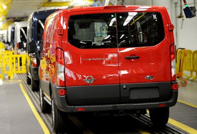 First Ford Transits roll off production line