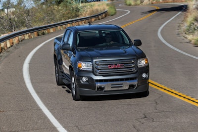 2016 GMC Canyon highway