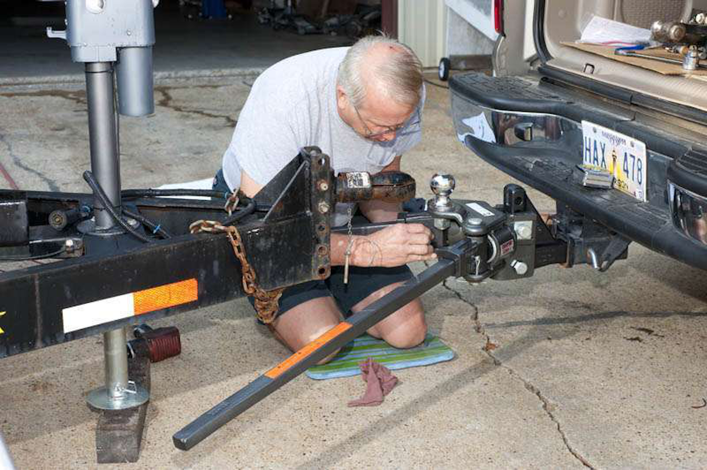 Old dog, new trick Towing heavy the easy way Hard Working Trucks