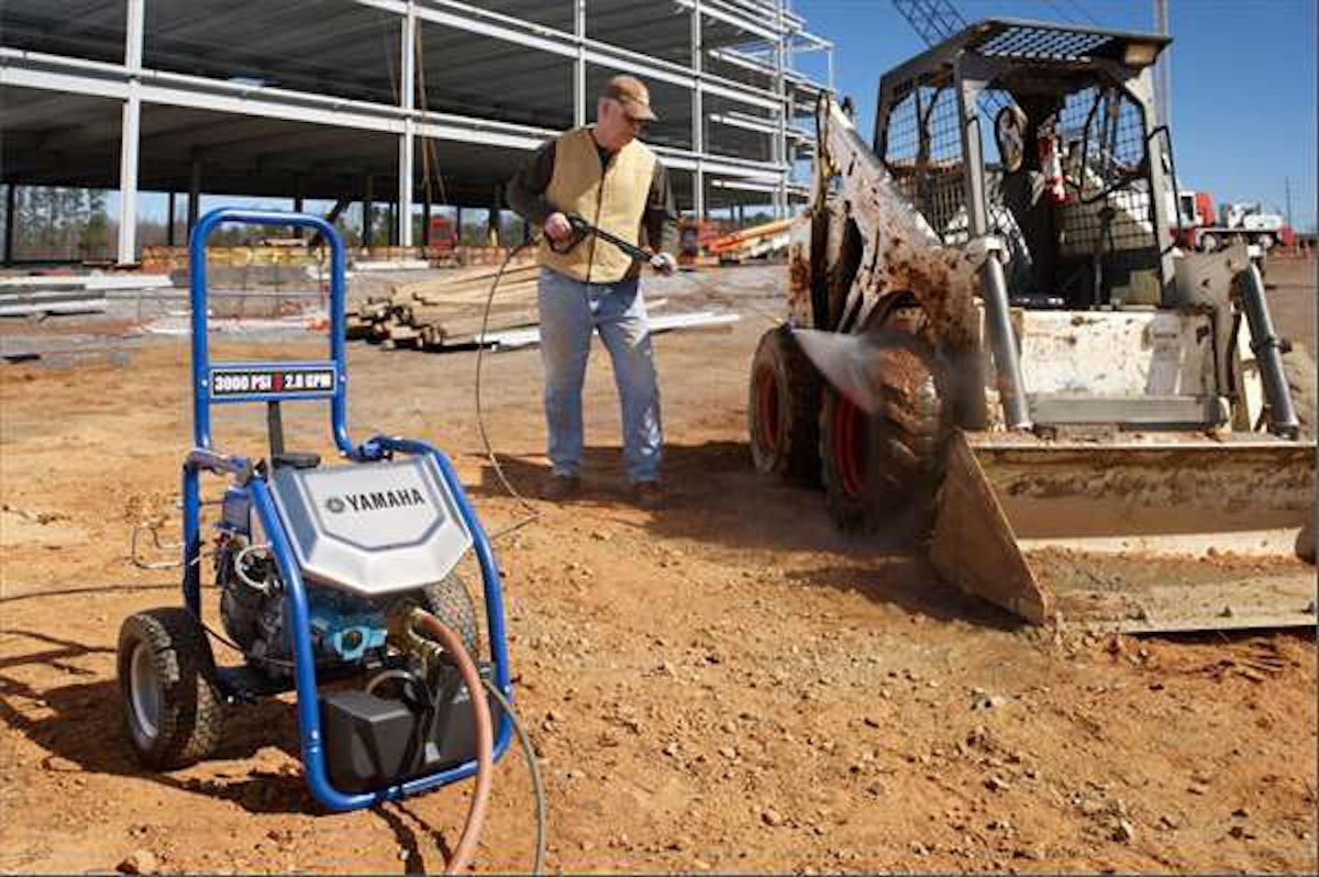 Yamaha pressure store washer
