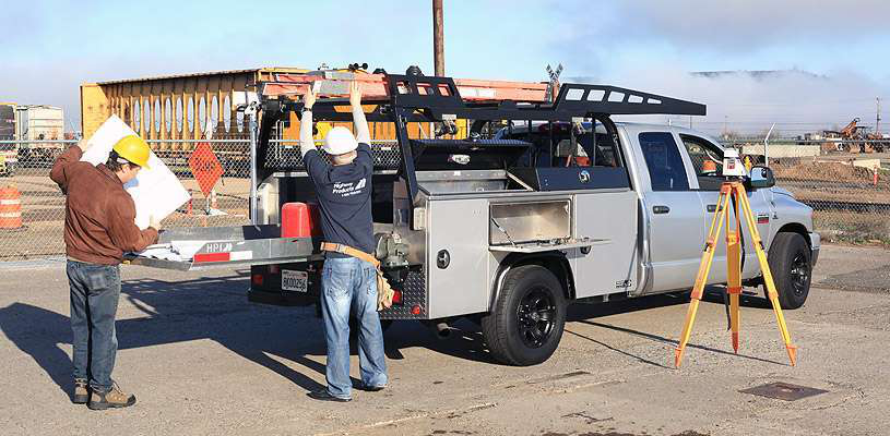 This Highway Products service body is a good example of how bodies can be customized to meet job needs.