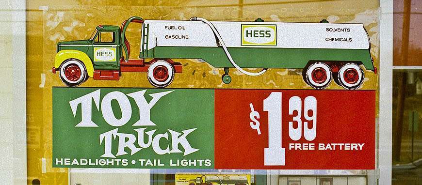 First hess online truck 1964