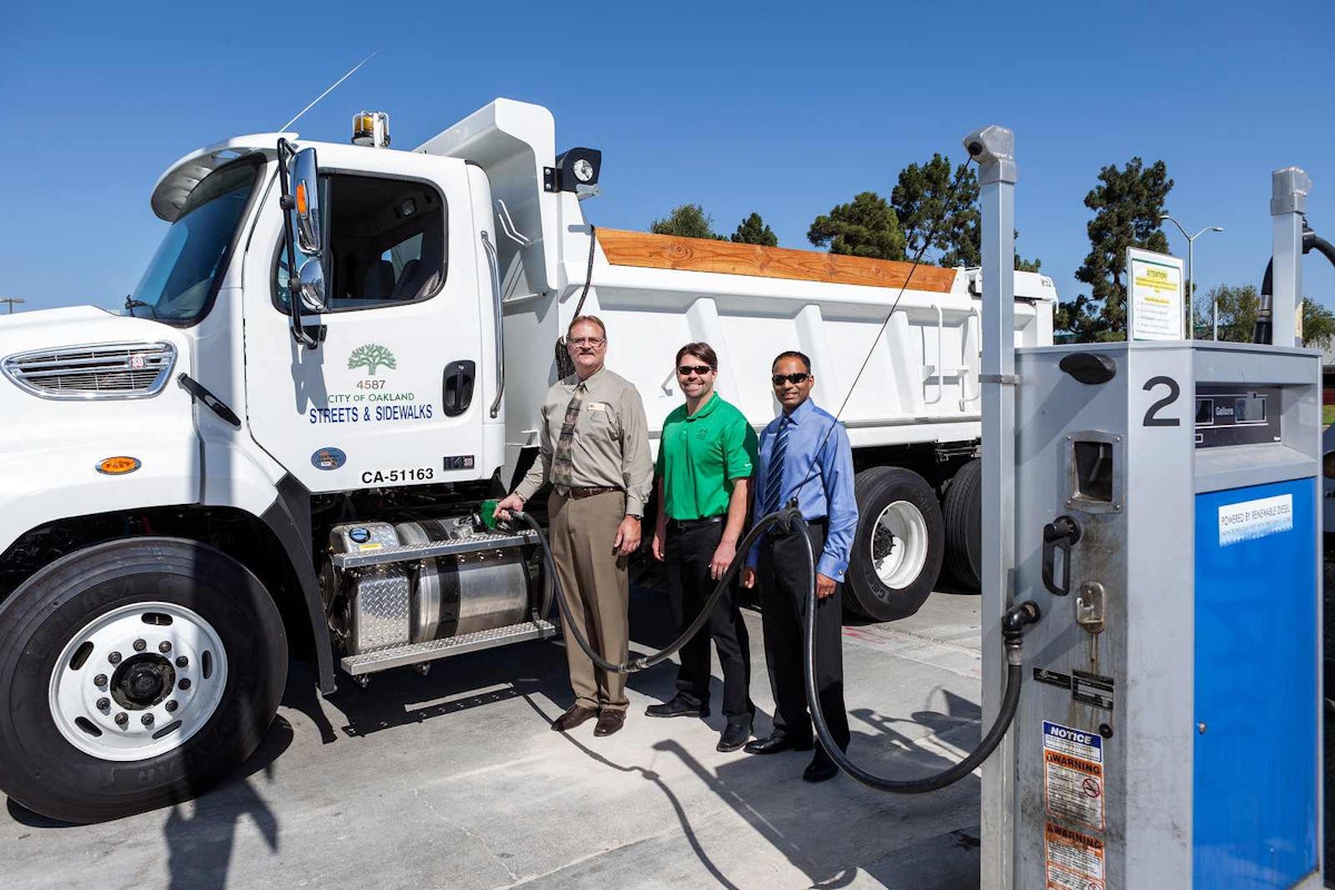 Fleet Manager Feedback Oakland Remains Happy With Renewable Diesel Hard Working Trucks