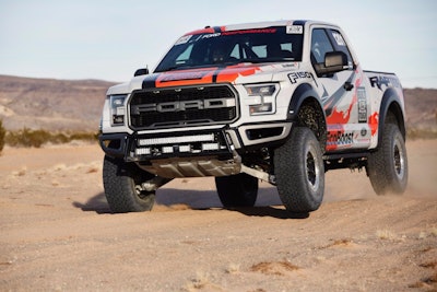 While you can’t see it, there’s a little bit of GM running in the 2017 Ford F-150 Raptor thanks to the new 10-speed transmission that both OEMs partnered up to produce.