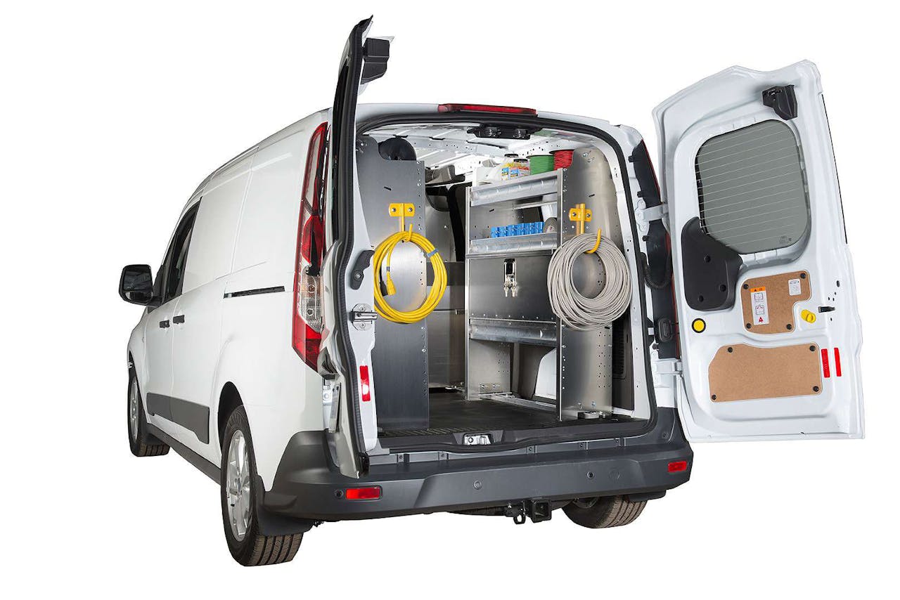Van Shelving And Storage Solutions, Ford Transit Connect Shelving Ideas
