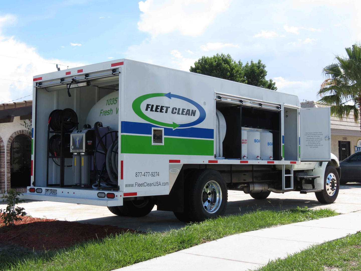 Truck wash franchise Fleet Clean growing fast | Hard Working Trucks