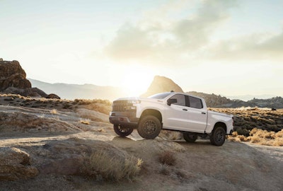 The all-new 2019 Silverado Custom Trailboss (new trim for 2019)