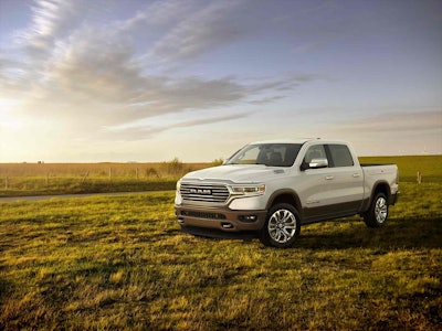 2019 Ram 1500 Laramie Longhorn front three quarter