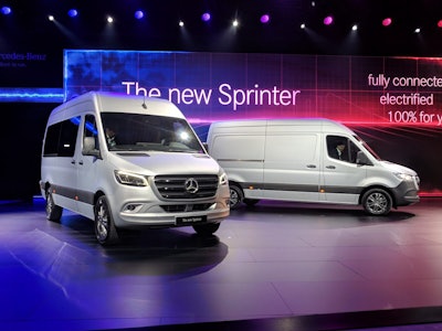 Mercedes new Sprinter