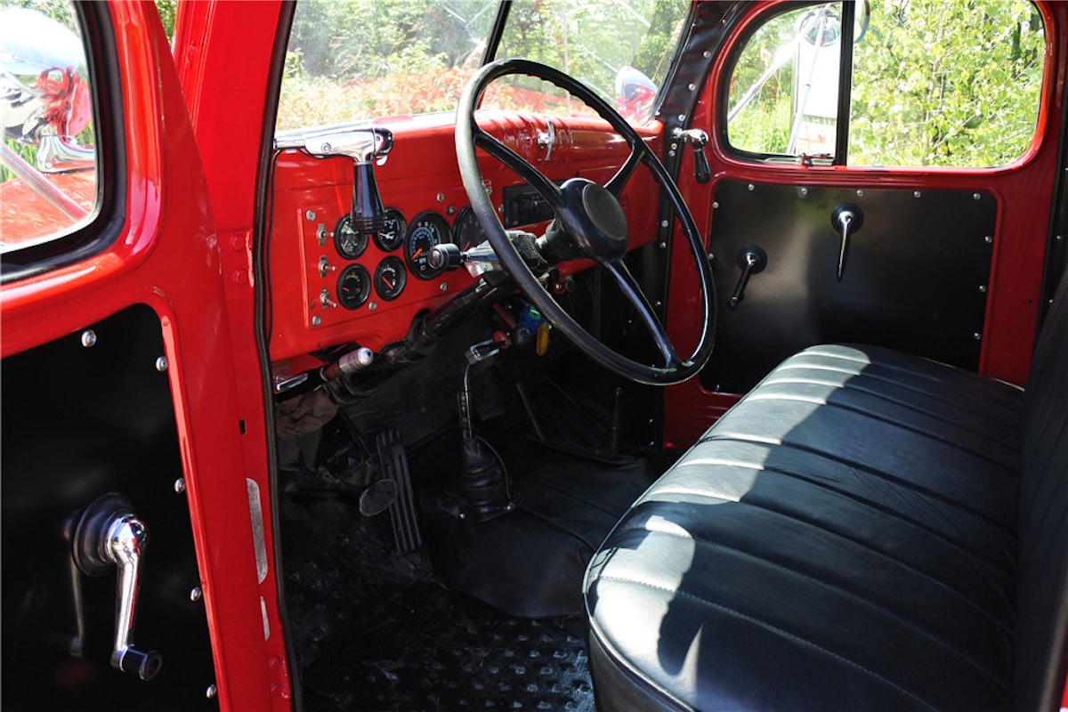 1948 dodge truck shop interior