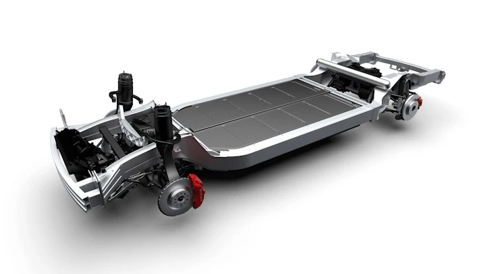 Rivian reveals chassis of 800-hp electric pickup | Hard Working Trucks