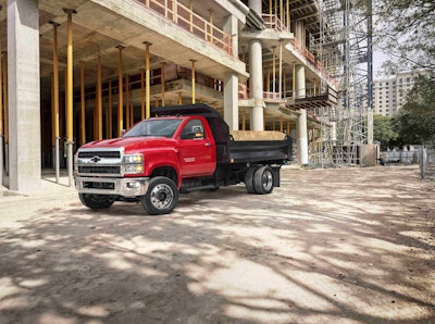 Chevrolet unveiled the 2019 Silverado 4500HD, 5500HD and 6500HD at NTEA The Work Truck Show
