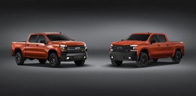 The LEGO® Silverado is a full-size replica of the all-new 2019