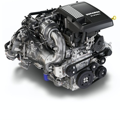 2019 Chevy 3.0-liter Duramax diesel