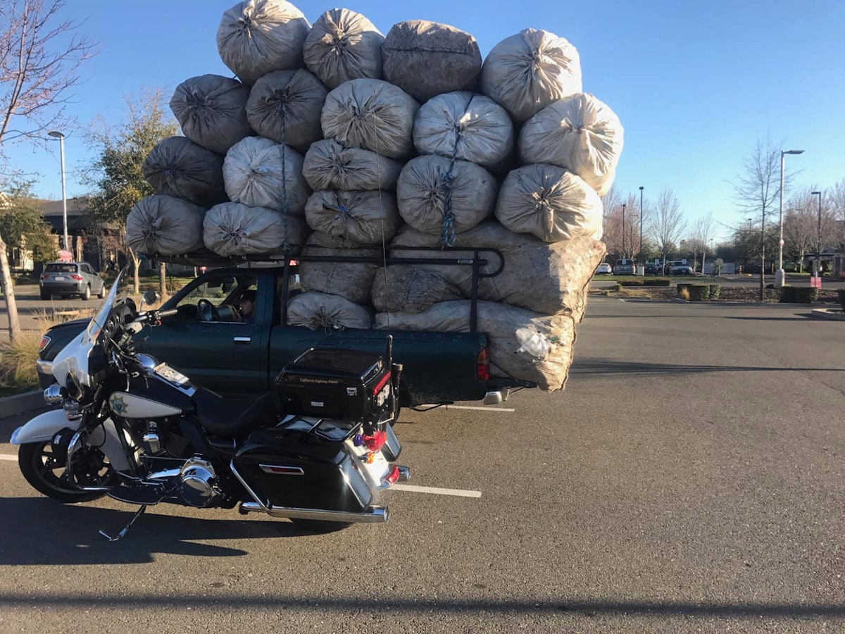 CHP shocked by massive pickup load