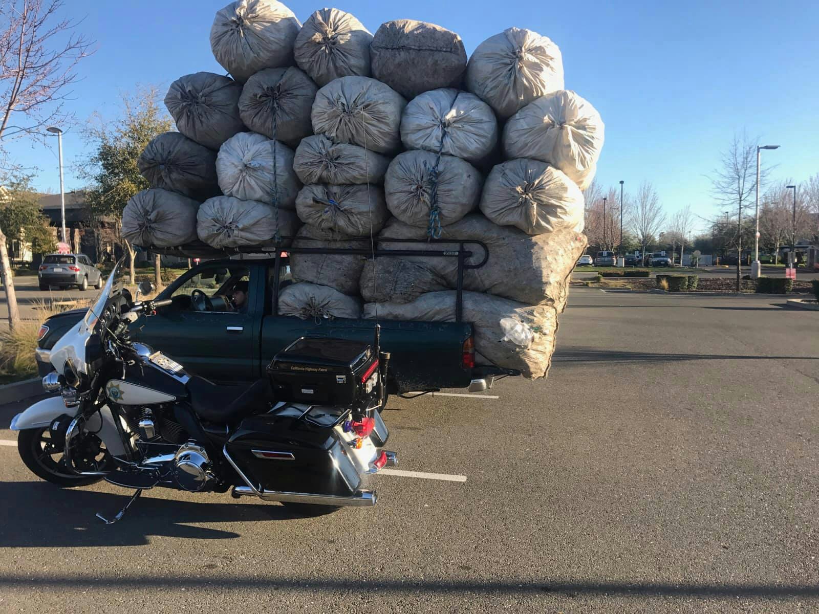 CHP shocked by massive pickup load