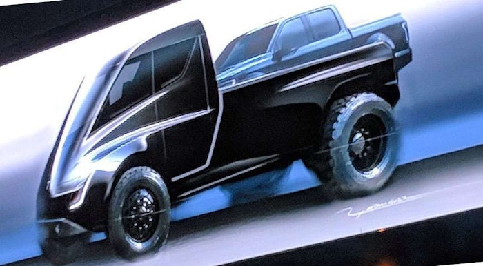 Tesla pickup reveal this week as Workhorse W-15 undergoes name change