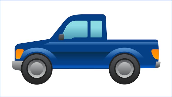 Pickup Truck Emoji