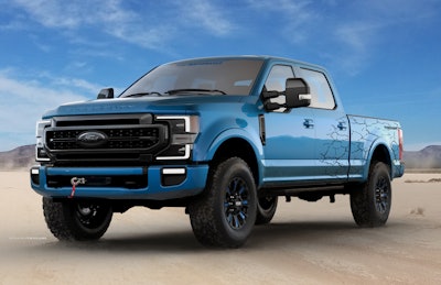 Ford reveals SEMA Super Duty builds Hard Working Trucks