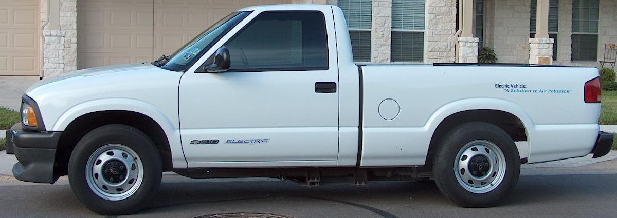 A look back at Chevy s electric S 10 Hard Working Trucks