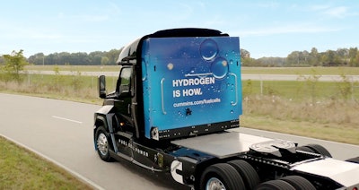 Cummins Hydrogen Fuel Cell Truck