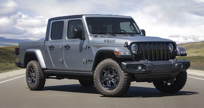 2021 Jeep® Gladiator Willys front 3/4