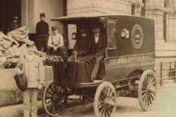 A hundred years after the fact, you can read about what the United States Postal Service thought about electric delivery carriages. It may be more than what some companies are willing to offer today. A Columbia Mark XI electric delivery wagon used by USPS in 1901 is shown above.