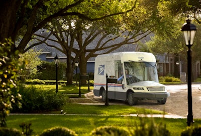 USPS electric vehicle Oshkosh