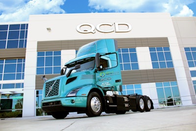Foodservice carrier Quality Custom Distribution (QCD) in Southern California will deploy 14 Volvo VNR Electric models over the next two years making them Volvo's largest electric truck customer to date.