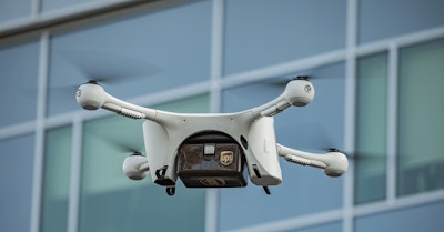 Drones have plenty of uses, including this UPS drone being used to deliver small packages. Other uses, like spying, create concern.