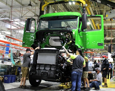 Volvo VNR assembly