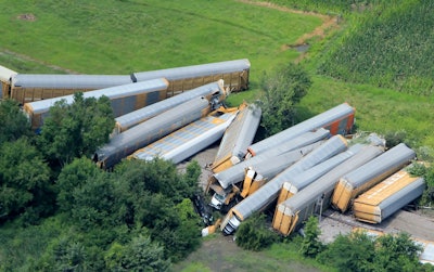 Ford Train Crash Photo Del Buckman