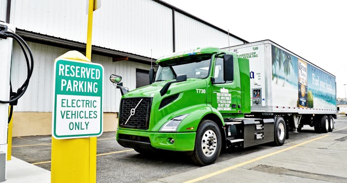 More electric truck history continues to unfold as Manhattan Beer Distributors becomes the first fleet on the East Coast to take delivery of a Volvo VNR Electric.