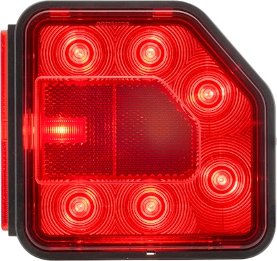 Optronics' new low-profile STL02 and STL03 (shown above) combine various lighting and reflective capabilities in one taillight.