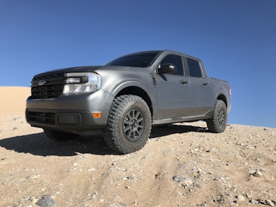Lifted 2022 Ford Maverick front