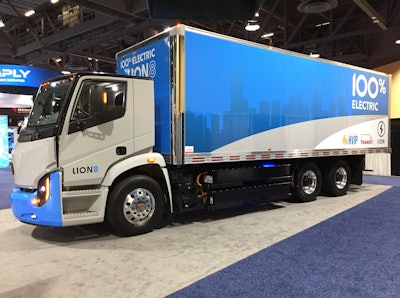 Lion electric cabover ACT Expo 2019