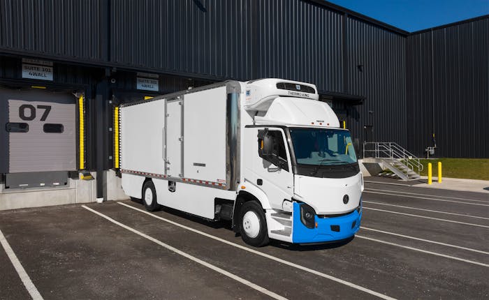Lion Electric thermoking refrigerated truck