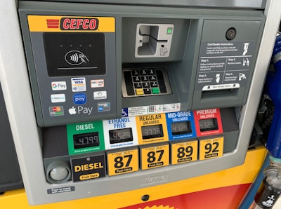 CEFCO falling gas prices Panama City, Fla.