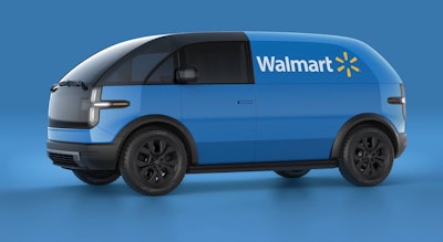 Walmart Canoo electric van deal