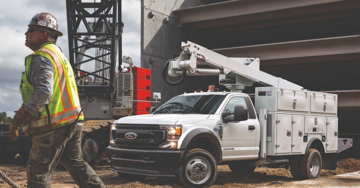 Ford rolling out fuel cell F550 utility truck Hard Working Trucks