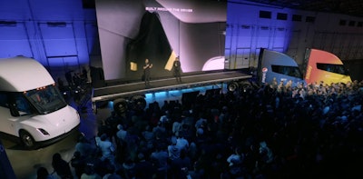 Tesla Semi delivery