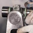 Replacing a universal joint on a heavy truck